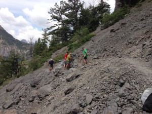 Working on the Bear Creek trail on Saturday